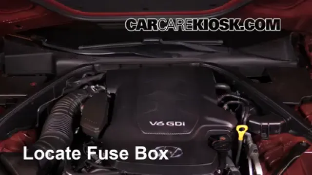 2016 Hyundai Genesis 3.8 3.8L V6 Fusible (moteur) Contrôle